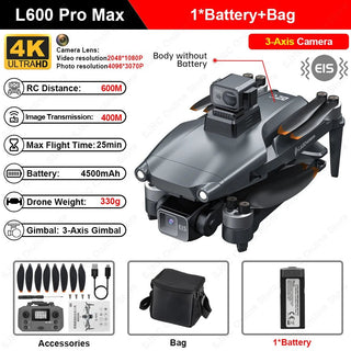 4K Profesional 360-Degree Laser FPV Drones