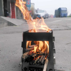 Portable Survival Wood Stove