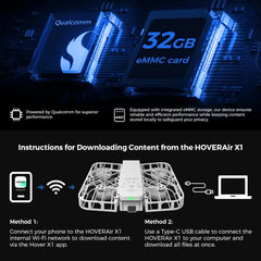 Portable Unlock Advanced Shots Drones