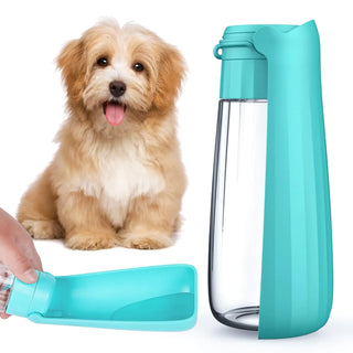 Foldable Dog Water Bottle Portable Pet Water Dispenser Leak Proof...