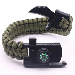 Multifunction Outdoor Survival Bracelet