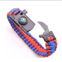 Multifunction Outdoor Survival Bracelet