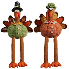 Thanksgiving Gnomes Turkey Decor