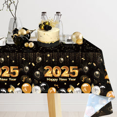 New Year Disposable Tablecloth