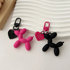 Cute Acrylic Cartoon Balloon Dog Keychain