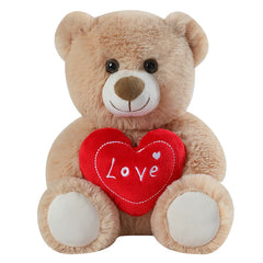 Heart Bear Dog Plush Toy