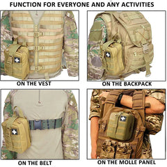 Tactical First Aid Kit Emergency Bag