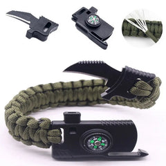 Multifunction Outdoor Survival Bracelet