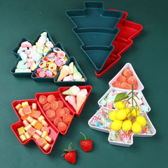 Christmas Tree Fruit Plate - The Outer Fringe The Outer Fringe The Outer Fringe Christmas Tree Fruit Plate 14:202422806#1 Dark Gray