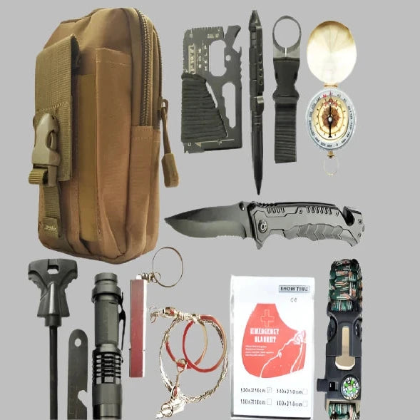 Travel Multifunctional Outdoor Survival kits