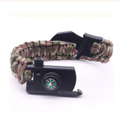 Multifunction Outdoor Survival Bracelet