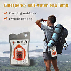 Emergency Salt Water Powered Lamp