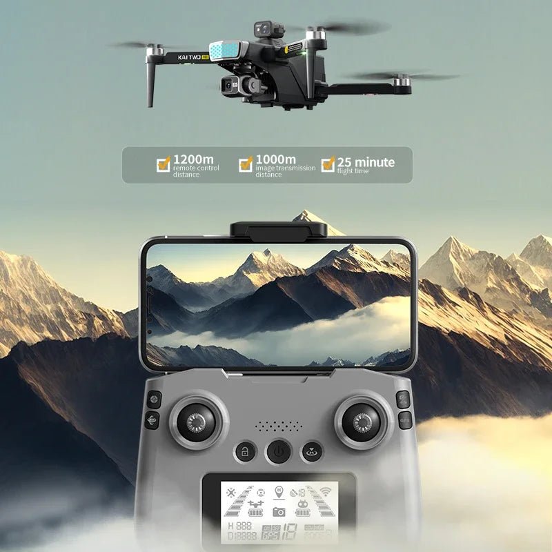 TWO Pro GPS Drone 8K HD Camera - The Outer Fringe The Outer Fringe The Outer Fringe TWO Pro GPS Drone 8K HD Camera 14:29#KAITWO - 8K - Box KAITWO - 8K - Box